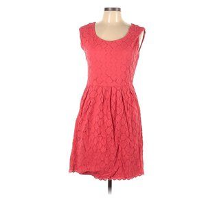 RN Studio By Ronni Nicole Solid Pink Casual Dress